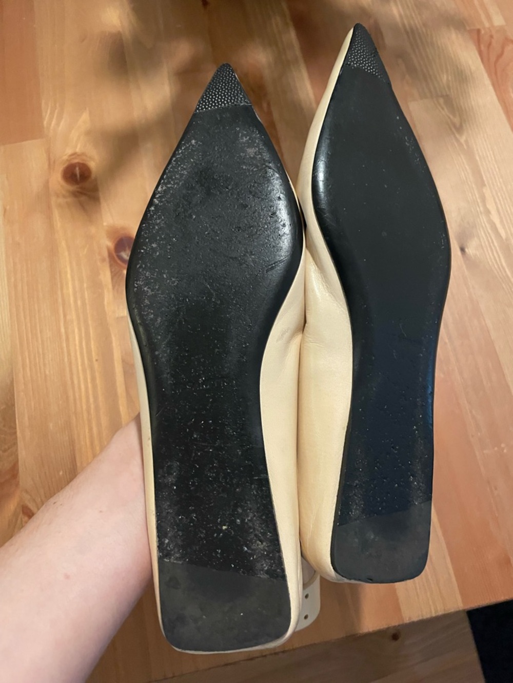 Jil Sander Tripon Pointed Toe Flats - Picture 7 of 12